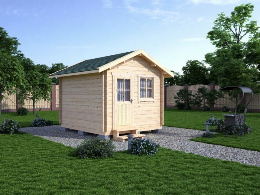 Садовый дом 3х3,5